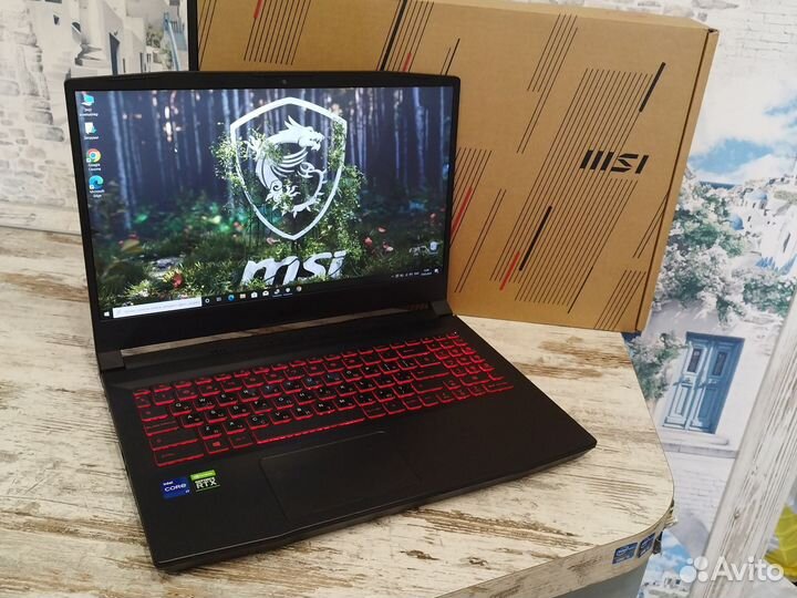 Игровой Дракон MSI (i7-11800H/RTX3050/16GB/SSD512