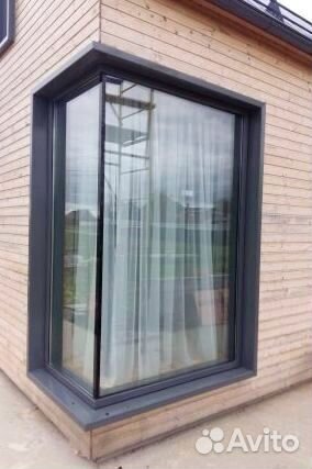 Алюминиевые окна холодный алюминий