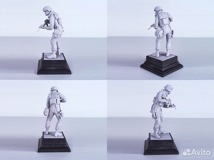 Сборная модель (миниатюра) Лидер группы S.W.A.T