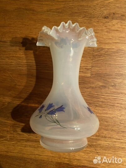 Ваза для цветов, матовое стекло