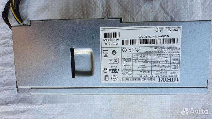Блоки питания liteon, dell