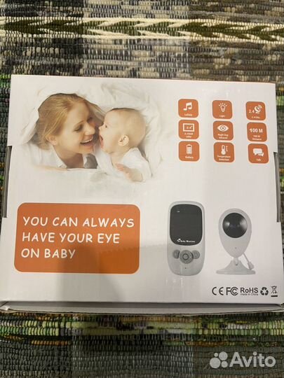 Радионяня беспроводная с зарядкой