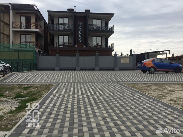 Тротуарная плитка, бордюры с работой под ключ