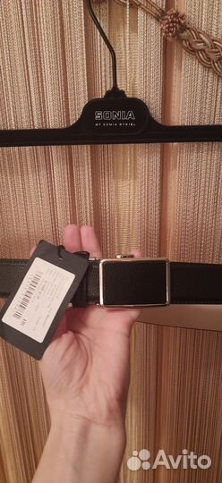 Новый мужской ремень Anthoni crown 115 см