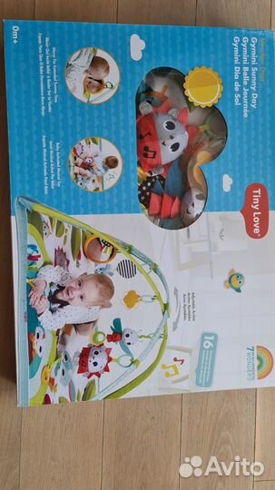 Развивающий коврик tiny love сказочный лес новый