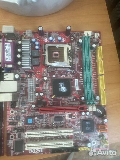 Материнская плата (не рабочая)