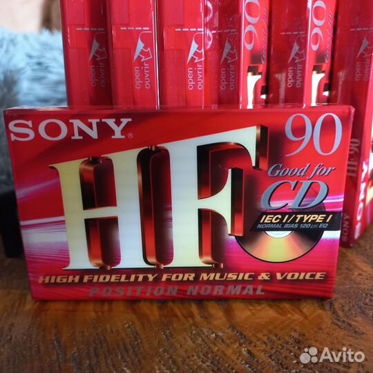 Аудиокассеты sony HF 90