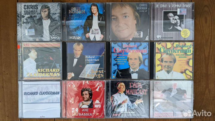 Зарубежная и русская музыка CD DVD