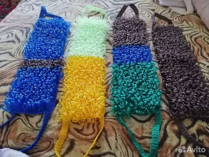 Мочалка ручной работы