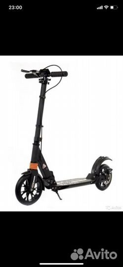 Самокаты с дисковым и ручным тормозом