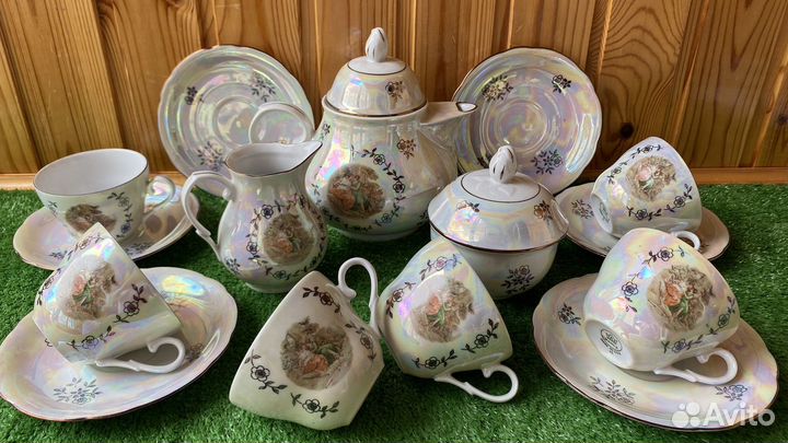 Сервиз ГДР Мадонна 1970 г. Эксклюзив