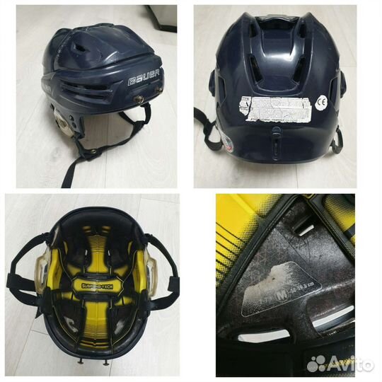 Хоккейный шлем Bauer Re-Akt CCM 3Ds маска