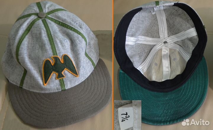 Бейсболка Ebbets Field Flannels. Made In USA 56см