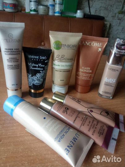 Тональные крема и бронзаторы, оргиналы