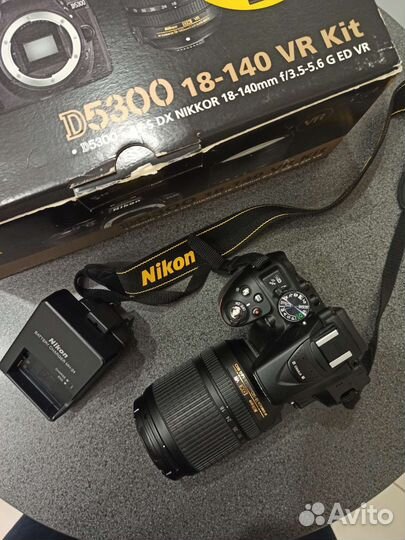 Зеркальный фотоаппарат nikon D5300