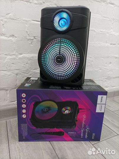 Колонка + караоке беспроводная уличная