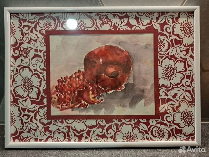 Натюрморт акварель