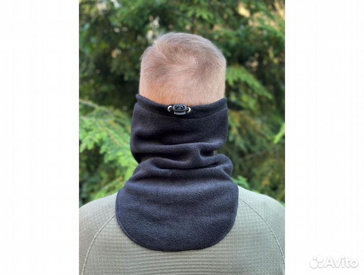 Шарф морской флисовый