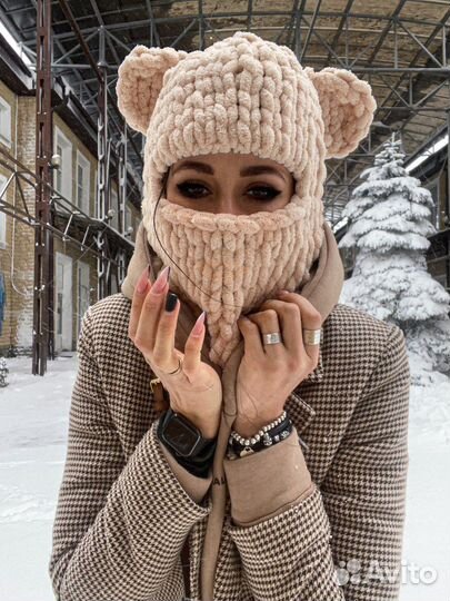 Балаклава с ушками