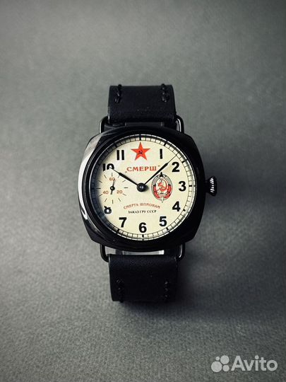 Молния Смерш - мужские наручные часы Марьяж СССР