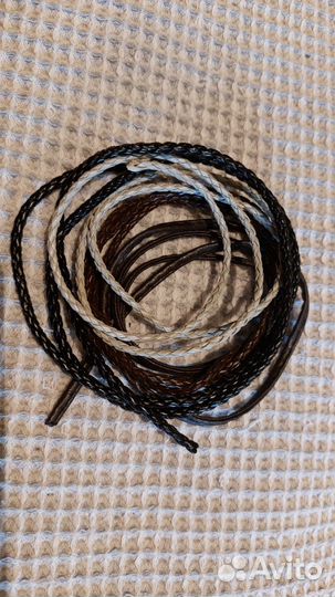 Шнуры круглые, плетёные для подвесок