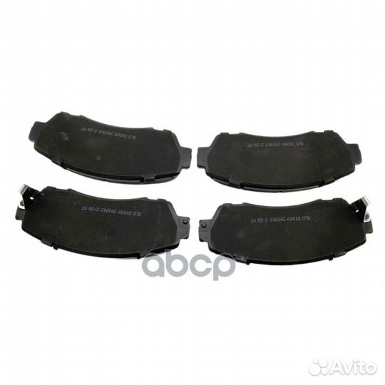 Колодки тормозные дисковые перед 3501110XKY00A