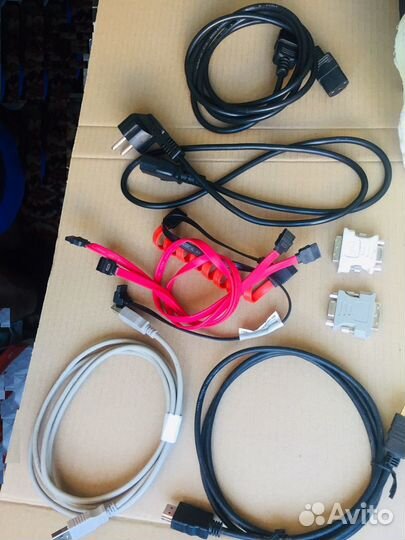 Кабели-Питания-VGA переходDvi-SATA-ибп-Usb -hdmi