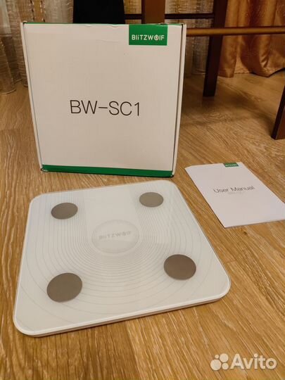 Напольные весы BlitzWolf BW-SC1, белый