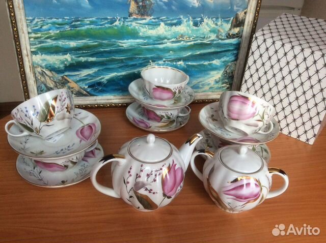 Чайный сервиз лфз ифз Розовый тюльпан