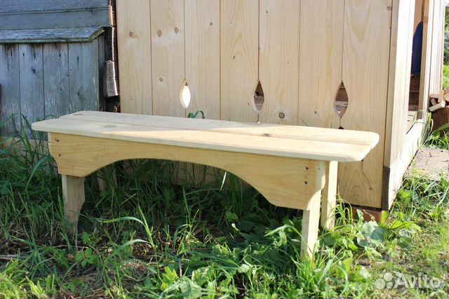 Скамейка без спинки