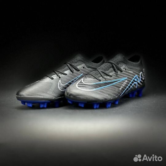 Бутсы Nike Mercurial air zoom черные