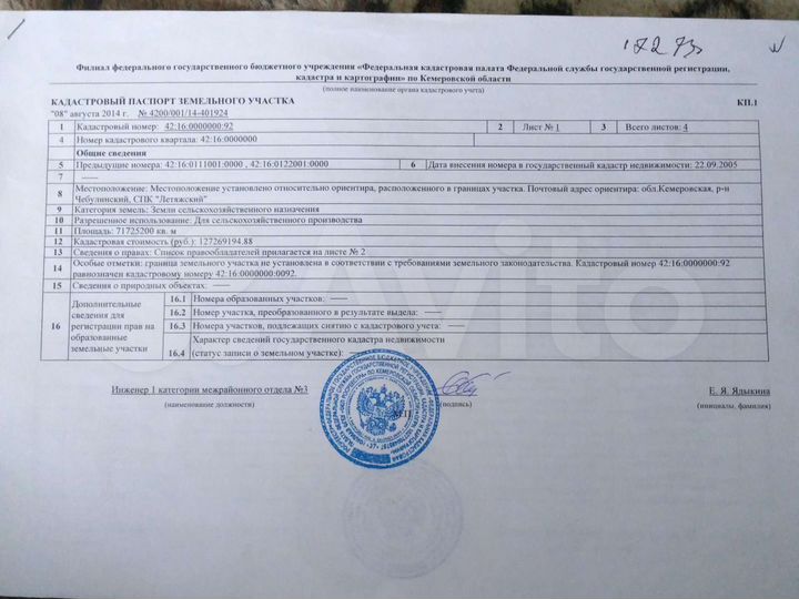 Участок 12 га (СНТ, ДНП)