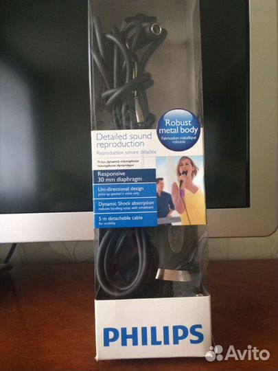 Микрофон и Караоке Philips Blu-Ray 3D disk/ DVDs p