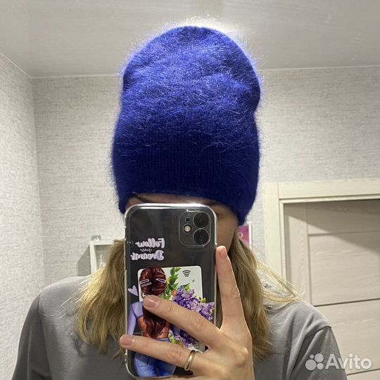 Шапка из пуха норки