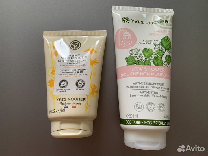 Крем для душа и крем для снятия макияжа Ив Роше