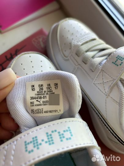 Кеды puma детские