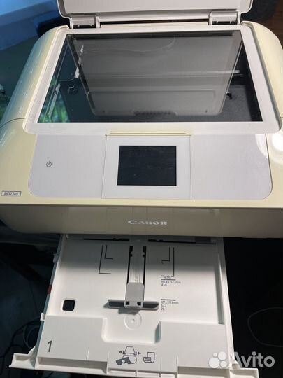 Мфу принтер+сканер цветной Canon Pixma MG7740
