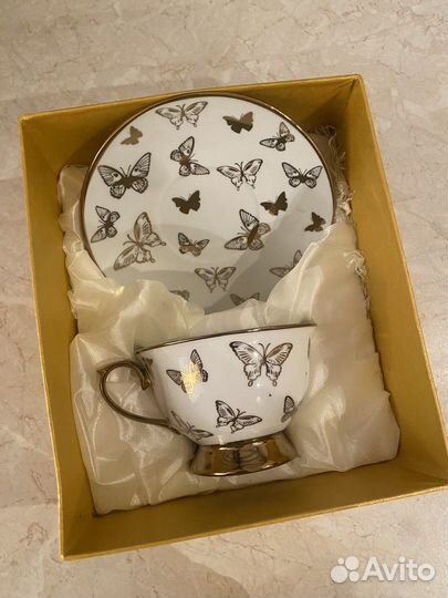 Чашка с блюдцем