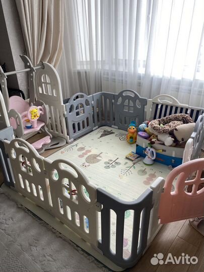 Манеж детский пластиковый