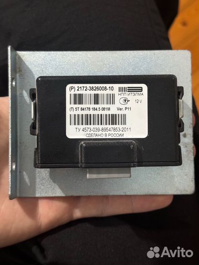 Блок парктроников приора