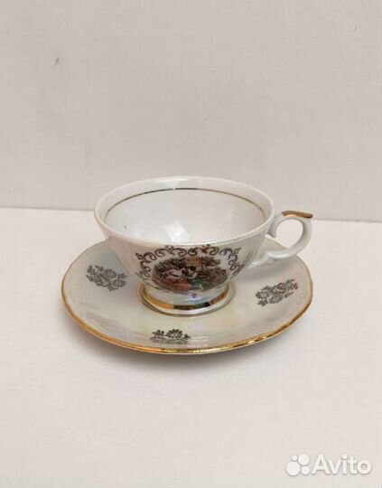 Кофейный сервиз Мадонна Кахла фарфор гдр