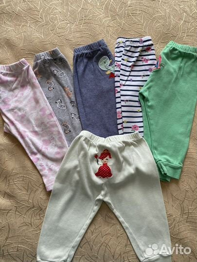 Комплект вещей на девочку 80-86 см