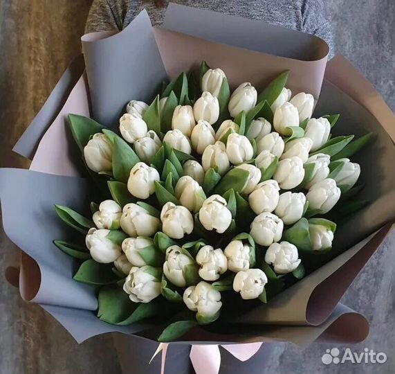 Тюльпаны к 8 марта букет