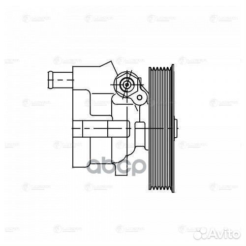Насос гур ам Renault Logan (08),Duster (11),M