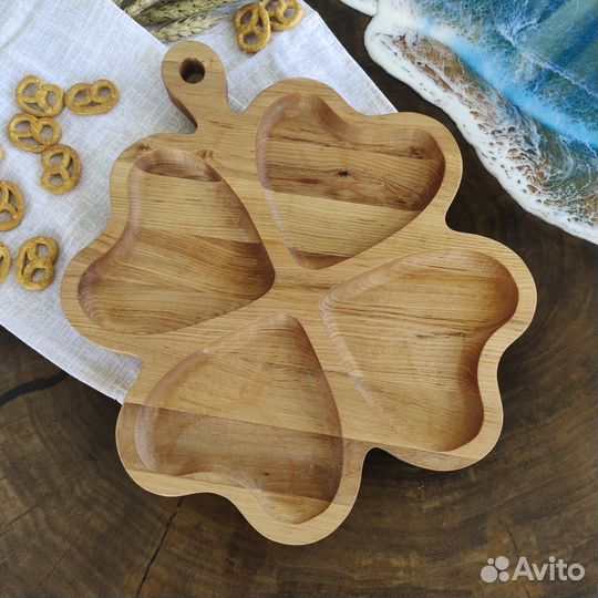 Менажницы из натурального клёна