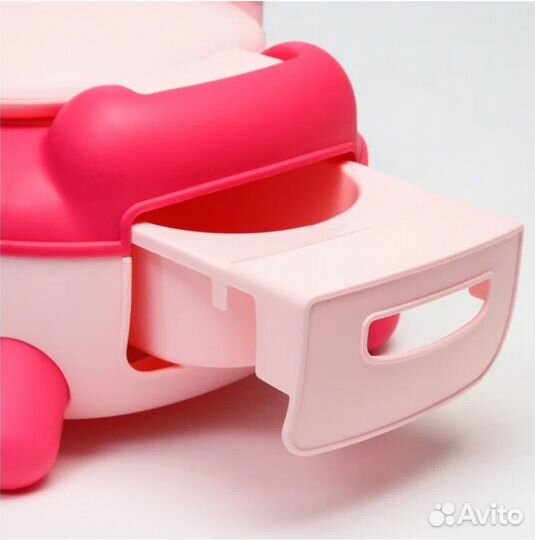 Горшок детский «звезда», цвет розовый Новый