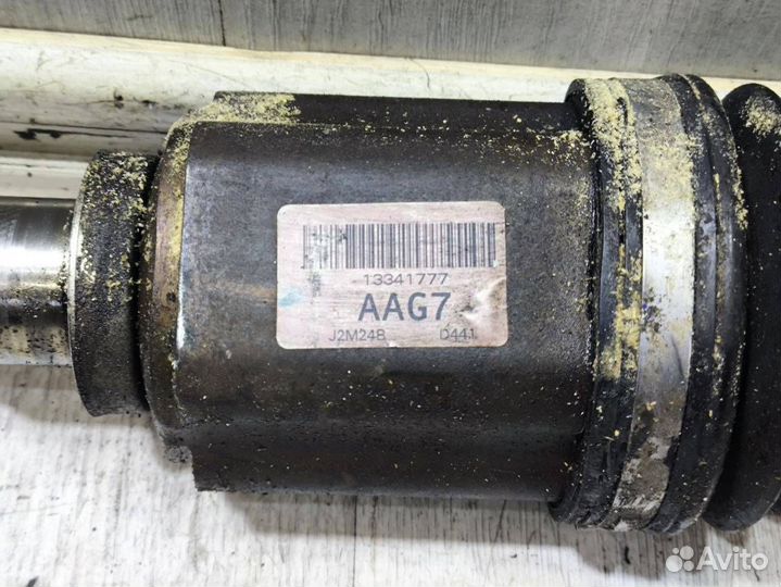 Полуось передняя левая Opel Astra J рест. 13335133