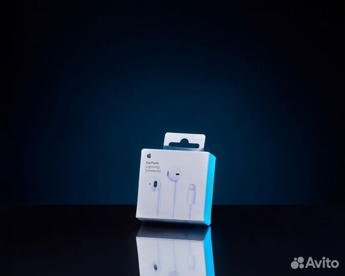 Гарнитура Pods (Lightning 8-pin) белый (AAA)