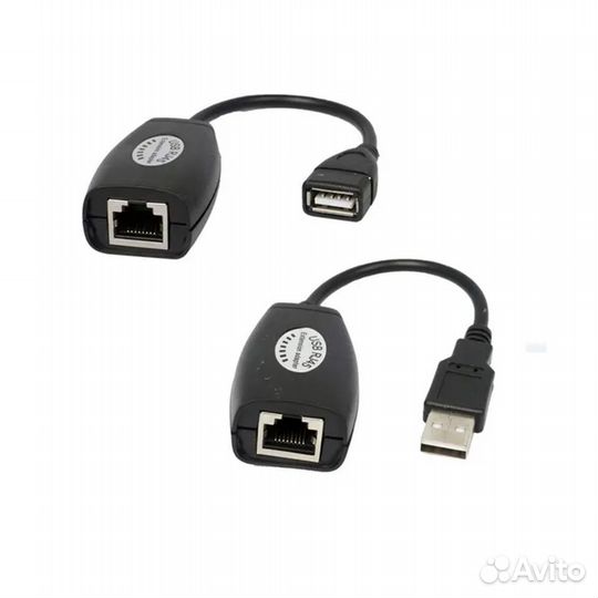 Удлинитель USB по витой паре до 45 м