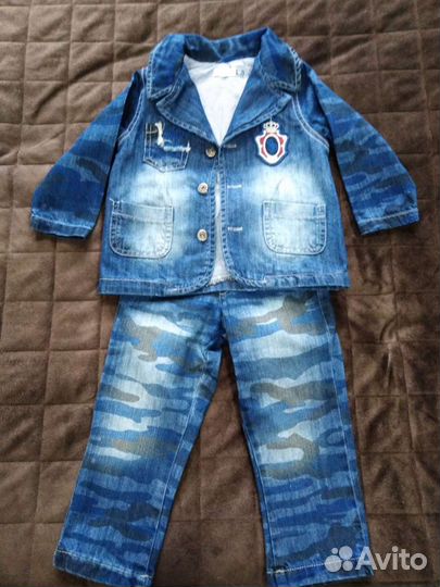 Джинсовый костюм